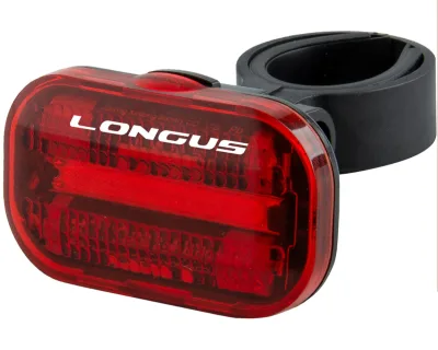 Світло заднє Longus COB 15 LED 2 ф-ції, чорний