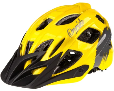 Шолом ONRIDE Rider жовтий/сірий S (48-52 см)