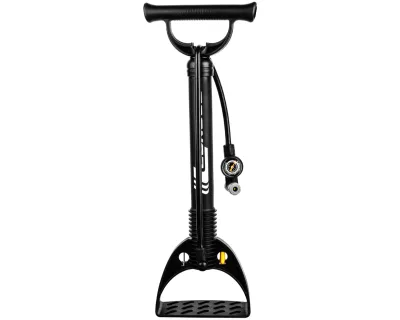 Насос Longus ONE PP, підлоговий з манометром, 120PSI, універсальний вентіль