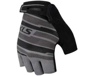 Рукавички з короткими пальцями KLS Factor 022 чорний XXL