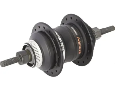 Втулка задня Shimano, SG-3D55-3, NEXUS 3-швидк. 135X193мм, (ROD:90.75мм) CENTER LOCK чорн, OEM,135x193, насипний, 193 мм, Центрлок, 32H