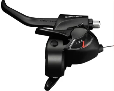 Гальм ручка/шифтер Shimano ST-EF41 лівий 3-зв, чорний ОЕМ