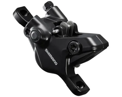 Калипер гидравл диск тормозов Shimano BR-MT410, монтаж РМ160мм, колодка B01S полимер