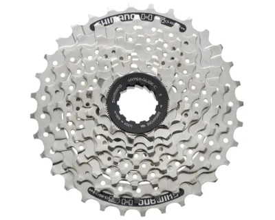 Касета Shimano CS-HG41, 11-32, 8-зв. срібл