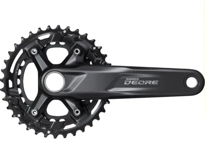Шатуни Shimano FC-M5100-2 DEORE, інтегрована вісь, 175мм 36x26 11-шв. CL-48.8мм без каретки