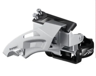 Перемикач передній Shimano FD-M2020 ALTUS 2X9, TOP-SWING, 34,9/31,8/28,6мм адапт, універс.тяга, для 36зуб