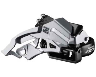 Перемикач передній Shimano FD-M3000 ACERA, TOP-SWING, 34,9/31,8/28,6мм адапт, 66/69град, універс.тяга