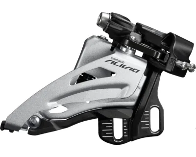 Перемикач передній Shimano FD-M3120-Е, ALIVIO 2X9, SIDE SWING, FRONT-PULL, монтаж E-TYPE, макс. 36зуб.