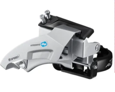 Перемикач передній Shimano FD-M315 ALTUS 2X8/7, TOP-SWING, 34,9/31,8/28,6мм адапт, універс.тяга, для 36зуб