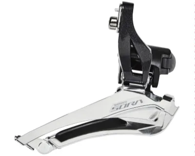 Перемикач передній Shimano FD-3000 SORA, 2X9, хомут 34.9мм (31.8/28.6мм адапт)