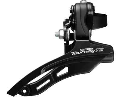 Перемикач передній Shimano FD-TZ510, Down-Swing, верхня тяга, хомут 31.8мм, для 48Т