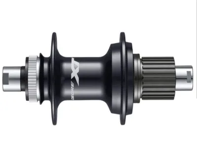 Втулка задня Shimano, FH-M8110 DEORE XT 12-шв. 12MM THRU TYPE AXLE OLD:142мм CENTER LOCK, HG,промисловий, 142 мм, Центрлок, вісь, 28H