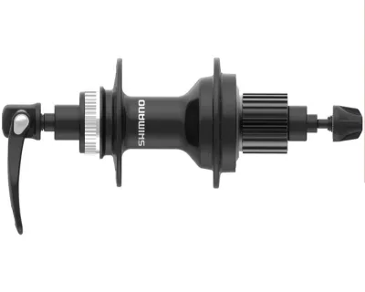 Втулка задня Shimano, FH-MT401 12-шв. QR, OLD:135мм CENTER LOCK, HG, 9x135 QR, насипний, 135 мм, Центрлок, ексцентрик, 32H