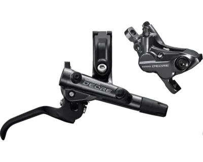 Гальмо гідравл. дискове Shimano M6120 DEORE заднє (права ручка, 4-поршн. каліпер BR-M6120, J-kit гідроліния 1700мм)