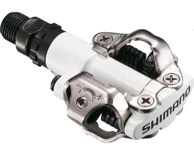 Педалі Shimano PD-M520, SPD, білі