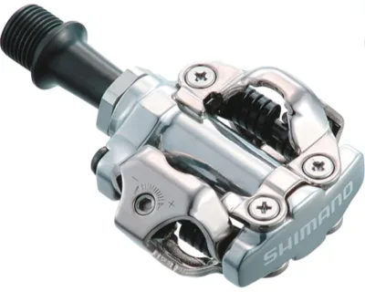Педалі Shimano PD-M540, SPD, срібл