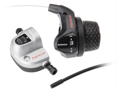 Шифтер Shimano SL-3S41 NEXUS REVO SHIFTER 3-швидк. коротк. грипса, рубашка, трос +BELL