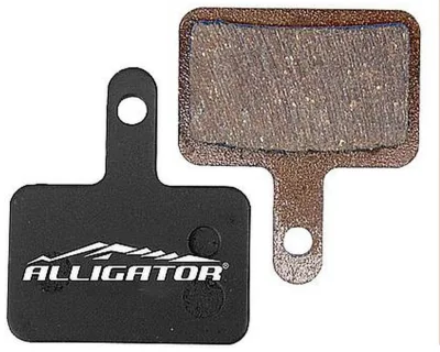 Колодки гальмівні Alligator для Shimano M525/M475 напівметалічні