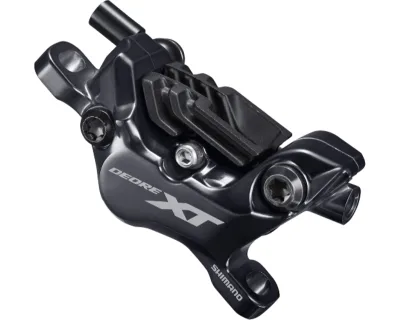 Калипер гидравл диск тормозов Shimano BR-M8120 Deore XT, монтаж РМ160мм, колодка N03A/Fin полимер