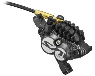 Калипер гидравл диск тормозов Shimano BR-M820 SAINT, монтаж РМ160мм, колодка H03C/Fin, металл