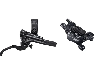 Гальмо гідравл. дискове Shimano M8120 DEORE XT заднє (права ручка, 4-поршн каліпер, J-kit гідролінія 1700мм)