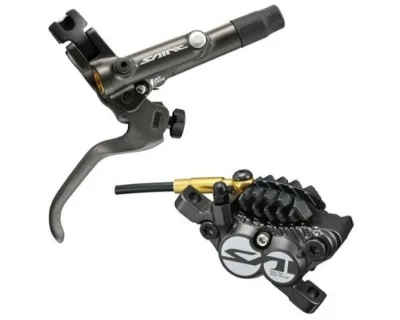 Тормоз гидравл. дисковое Shimano M820 SAINT заднее (правая ручка, 4-поршн калипер, J-kit гидролиния 1700мм)