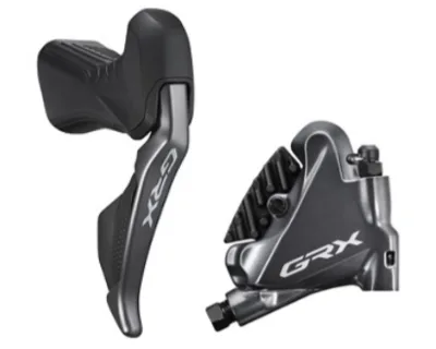 Тормоз гидравл диск Shimano RX815 GRX Di2, задний (правая тормозная ручка/шифтер ST-RX815 11-быстрый, BR-RX810, гидролиния 1700мм)