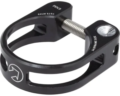 Зажим підседельного штиря PRO 31,8 mm, чорний