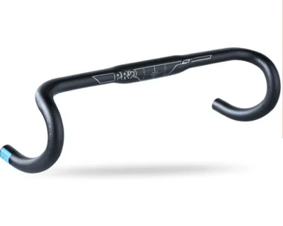 Кермо PRO шосейне ерго LT 44cm/31.8mm, чорне