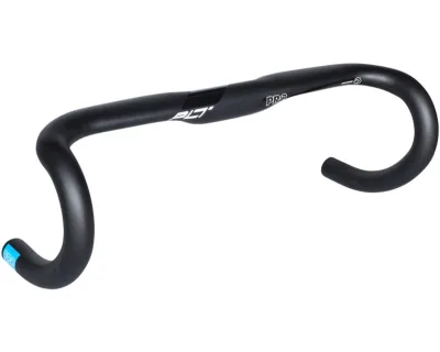 Кермо PRO шосейне компакт ерго PLT 44cm/31.8mm, чорне