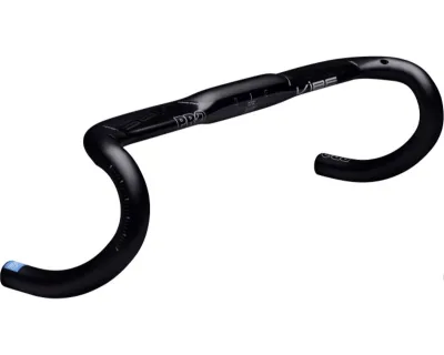 Кермо PRO Vibe Aero Di2, 6 град. розгортка, 42cm/31,8 mm, чорне