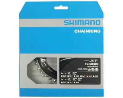 Зірка шатунів Shimano FC-M8000 36 зуб.-BC для 36-26T