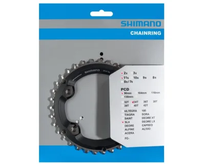 Зірка шатунів Shimano FC-M7000-2, 34зуб.-BB для 34-24T