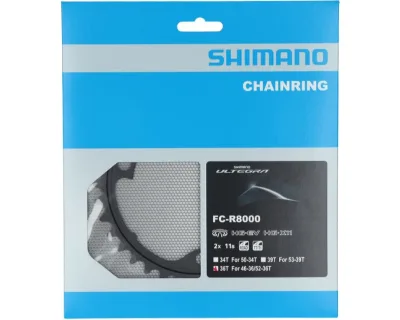 Зірка шатунів Shimano FC-R8000 ULTEGRA 36зуб.-MT для 46-36T/52-36T