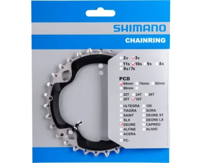 Зірка шатунів Shimano FC-M6000-3 DEORE, 30зуб.-AN