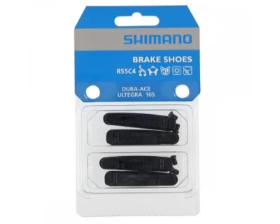 Гальмівні гумки Shimano Dura-Ace R55C4 касетна фіксація (комплект 2 пари)