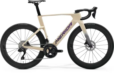 Велосипед 28" Merida REACTO 6000 (2027) рама - XS Vanilla/Purple