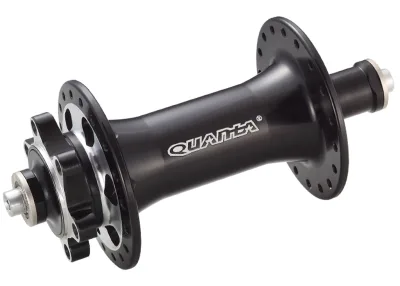 Втулка передня Quando, KT-SR3F під диск, для FAT BIKE, QR 145mm чорн.,9x100 QR, насипний, 100 мм,ексцентрик, 32H