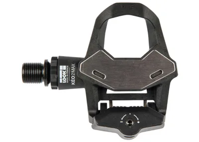 Педалі Look KEO 2 MAX BLACK, композит, Вісь chromoly 9/16", чорна