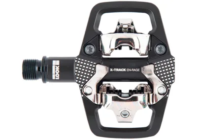 Педалі Look X-TRACK EN-RAGE алюміній, Вісь chromoly 9/16", чорна