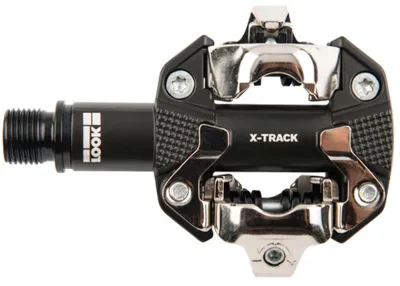 Педалі Look X-TRACK алюміній, Вісь chromoly 9/16", темносіра