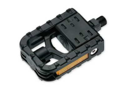 Педалі VP VP-F55 складная, 9/16"х20Т, Вісь Steel, корпус чорний Nylon, 424гр (пар.)