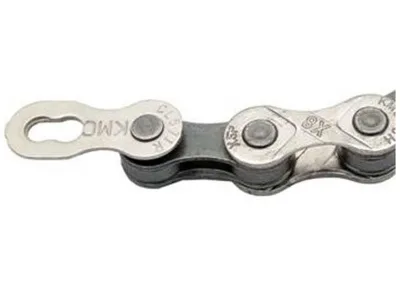 Ланцюг інд. 116 зв. 1/2x3/32 KMC X8 silver/dark silver