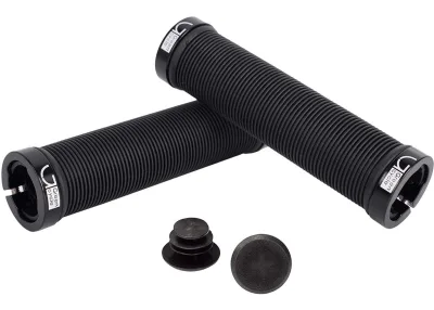 Гріпси Green Cycle GGR-421 130mm чорний з двома чорними замками