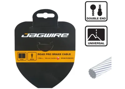 Трос для гальма JAGWIRE Basics діам. - 1.6мм L2795мм 92RG2795 гальванізов. - Sram/Shimano ROAD+MTB