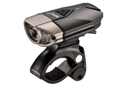 Фара передня Infini Super Lava I-263P- Titanium+Black, 1 світлодіод 3W, 4 режима, USB кабель, з кріпл.