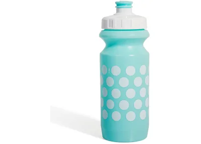 Фляга 0,6 Green Cycle GBT-512M Polka Dot з Big Flow valve, LDPE light blue nipple/white matt cap/ light blue matt bottle