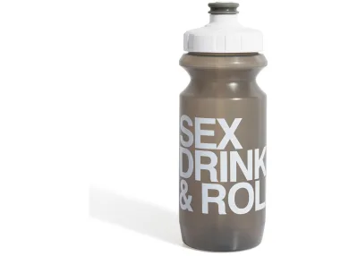 Фляга 0,6 Green Cycle GBT-512M Sex Drink & Roll з Big Flow valve, LDPE gray nipple/white matt cap/gray bottle