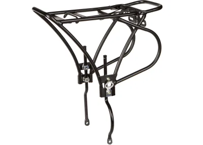 Багажник Green Cycle GCR-431 26-28" алюмин. под дисковые тормоза, черный