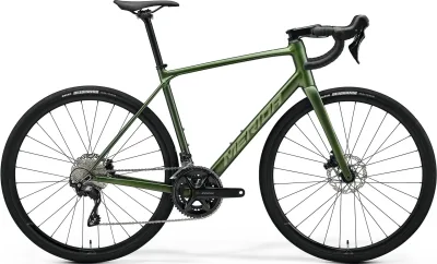 Велосипед 28" Merida SCULTURA ENDURANCE 400 (2027) рама - 4S Silk Fog Green(Silver)